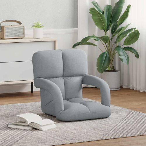 Регулируем подов стол Светлосиво 58 x 62 x 58 см Текстил