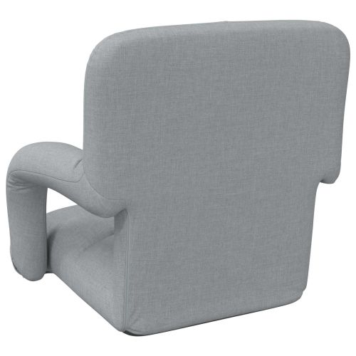 Регулируем подов стол Светлосиво 58 x 62 x 58 см Текстил