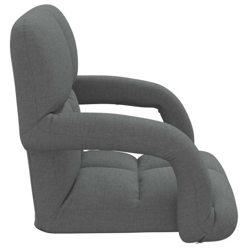 Регулируем подов стол Тъмносиво 58 x 62 x 58 см Текстил