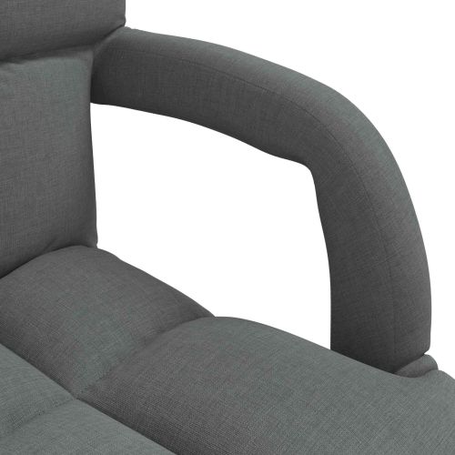 Регулируем подов стол Тъмносиво 58 x 62 x 58 см Текстил