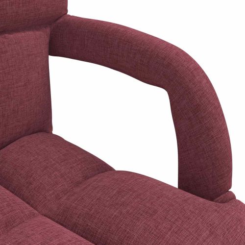 Регулируем подов стол Виненочервен 58 x 62 x 58 см Текстил