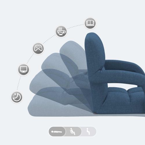 Регулируем подов стол Синьо 58 x 62 x 58 см Текстил