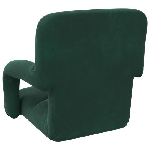 Подово кресло Тъмен зелен 58 x 62 x 58 см Кадифе