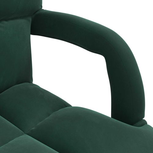 Подово кресло Тъмен зелен 58 x 62 x 58 см Кадифе