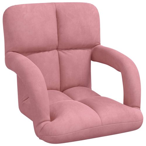 Подово кресло Розово 58 x 62 x 58 см Кадифе