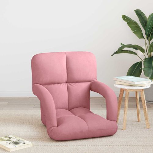 Подово кресло Розово 58 x 62 x 58 см Кадифе