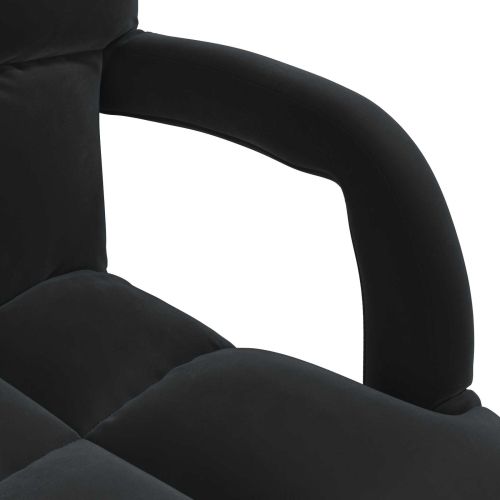 Подово кресло Черен 58 x 62 x 58 см Кадифе