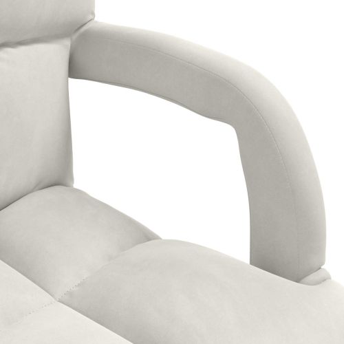 Подово кресло Крем 58 x 62 x 58 см Кадифе