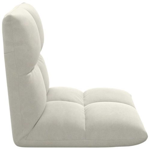 Подово кресло Крем 50 x 61 x 57 см Кадифе