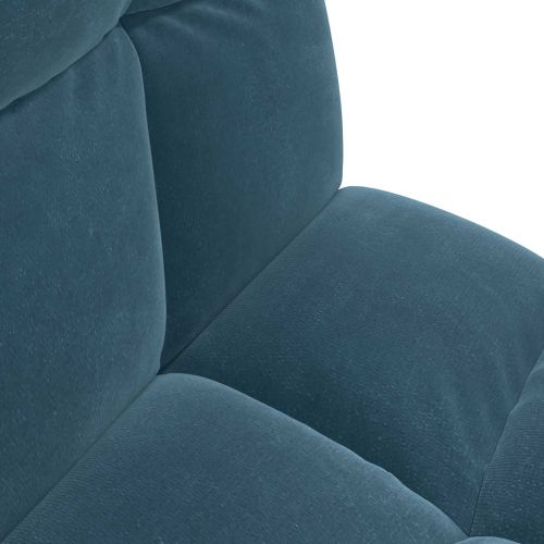 Подово кресло Синьо 50 x 61 x 57 см Кадифе