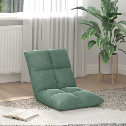 Подово кресло Морско зелено 50 x 61 x 57 см Кадифе