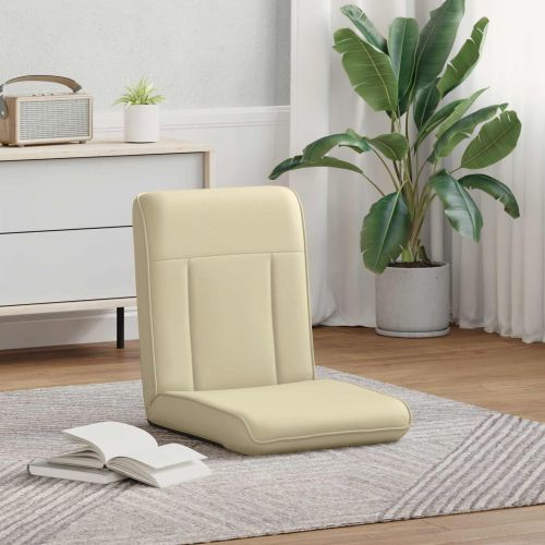 Подово кресло Крем 50 x 73 x 60 см Изкуствена