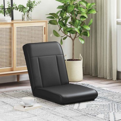 Подово кресло Черен 50 x 73 x 60 см Изкуствена