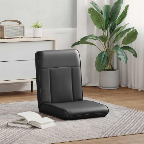 Подово кресло Черен 50 x 73 x 60 см Изкуствена