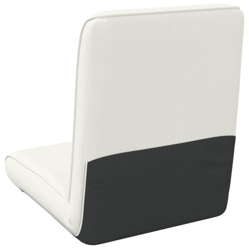 Подово кресло Бял 50 x 73 x 60 см Изкуствена