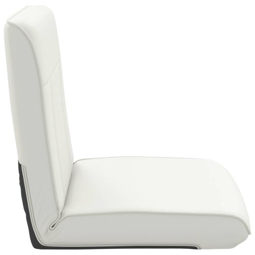 Подово кресло Бял 50 x 73 x 60 см Изкуствена