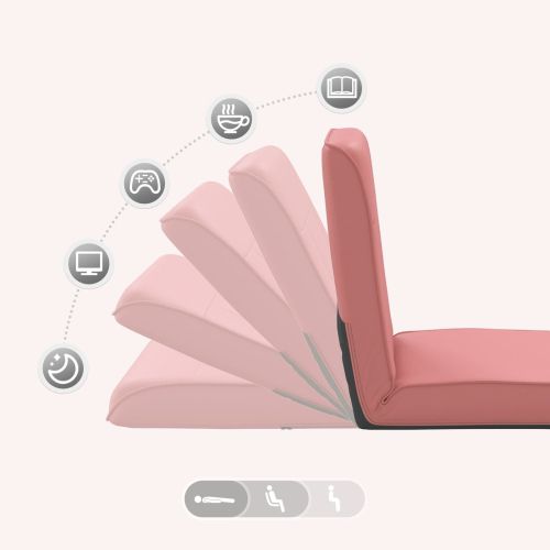 Подово кресло Розово 50 x 73 x 60 см Изкуствена