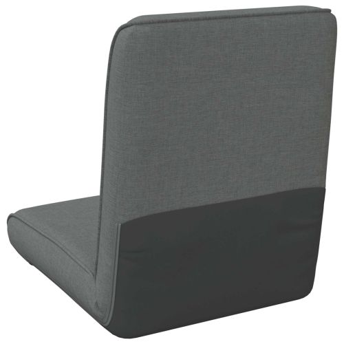 Подово кресло Тъмен сив 50 x 73 x 60 см текстил