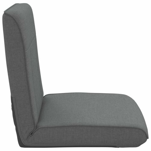 Подово кресло Тъмен сив 50 x 73 x 60 см текстил