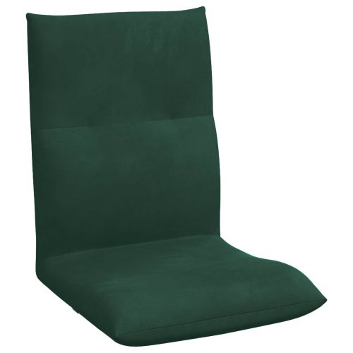 Подово кресло Тъмен зелен 46 x 50 x 61 см Кадифе