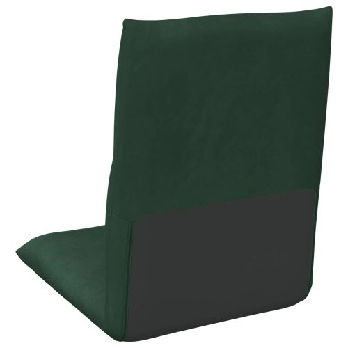 Подово кресло Тъмен зелен 46 x 50 x 61 см Кадифе