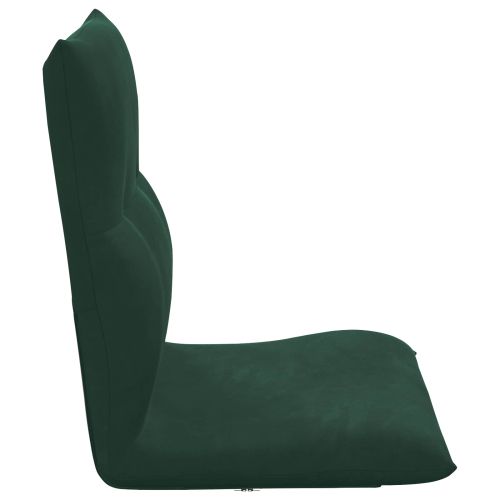 Подово кресло Тъмен зелен 46 x 50 x 61 см Кадифе