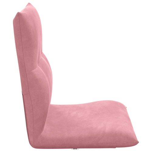 Подово кресло Розово 46 x 50 x 61 см Кадифе