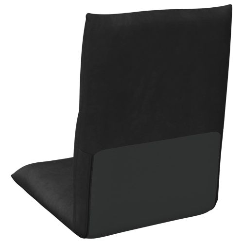 Подово кресло Черен 46 x 50 x 61 см Кадифе