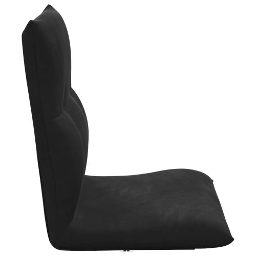 Подово кресло Черен 46 x 50 x 61 см Кадифе