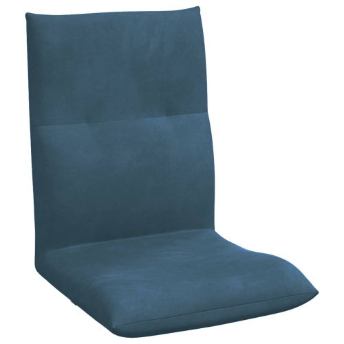 Подово кресло Синьо 46 x 50 x 61 см Кадифе