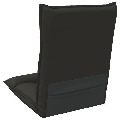 Подово кресло Черен 55 x 61 x 70 см Изкуствена