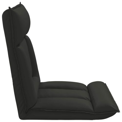 Подово кресло Черен 55 x 61 x 70 см Изкуствена