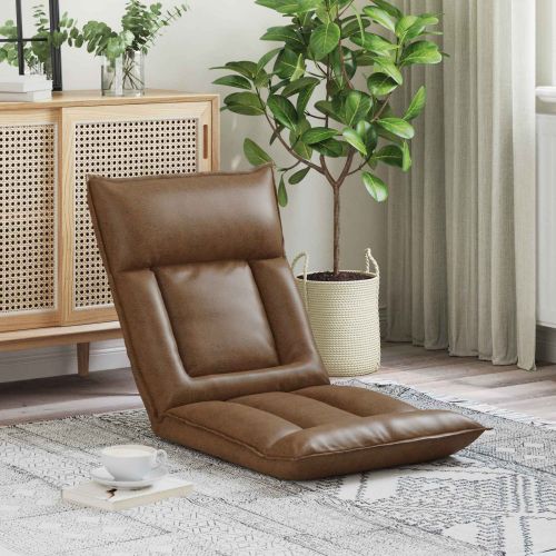 Подово кресло Кафяво 55 x 61 x 70 см текстил