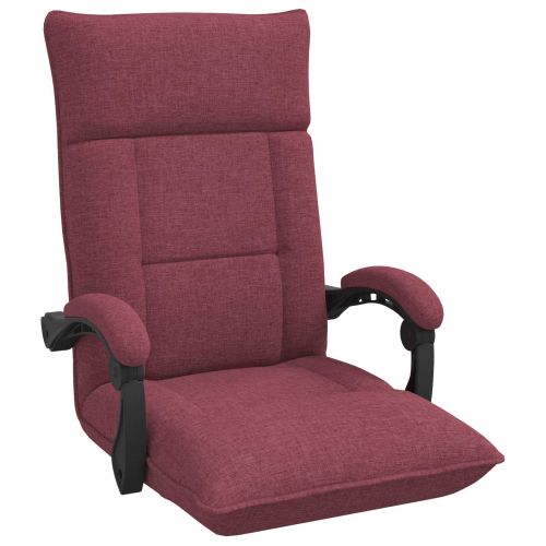 Подово кресло Виненочервен 66 x 66 x 80 см текстил