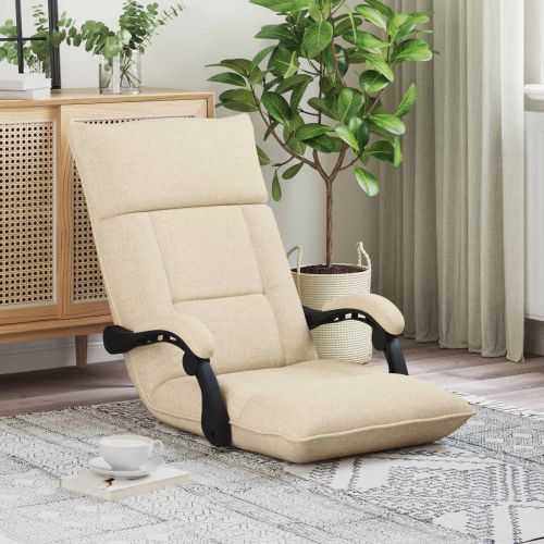 Подово кресло Крем 66 x 66 x 80 см текстил