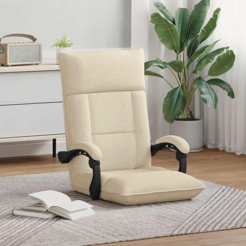 Подово кресло Крем 66 x 66 x 80 см текстил