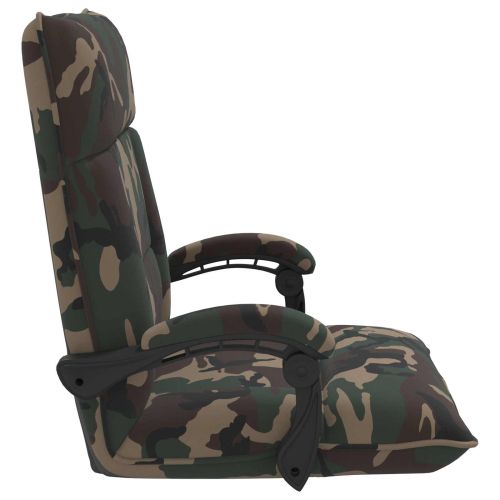 Подово кресло Военнозелено 66 x 66 x 80 см текстил