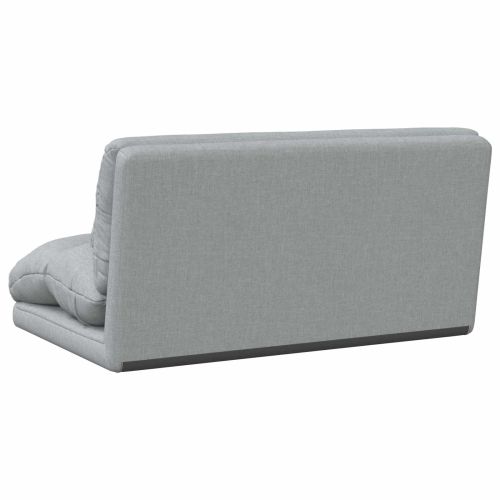 Подово кресло Светлосиво 110 x 82 x 55 см текстил