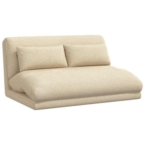 Подово кресло Крем 110 x 82 x 55 см текстил