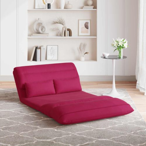 Подово кресло Виненочервен 110 x 82 x 55 см Кадифе