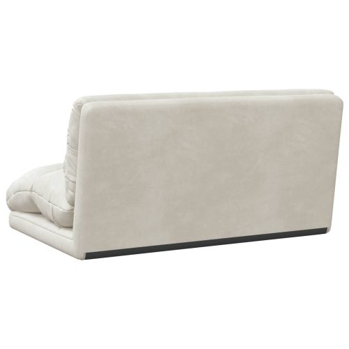 Подово кресло Крем 110 x 82 x 55 см Кадифе