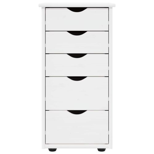 За шкафове Бяло 34 x 39 x 61,5 см Солиден бор