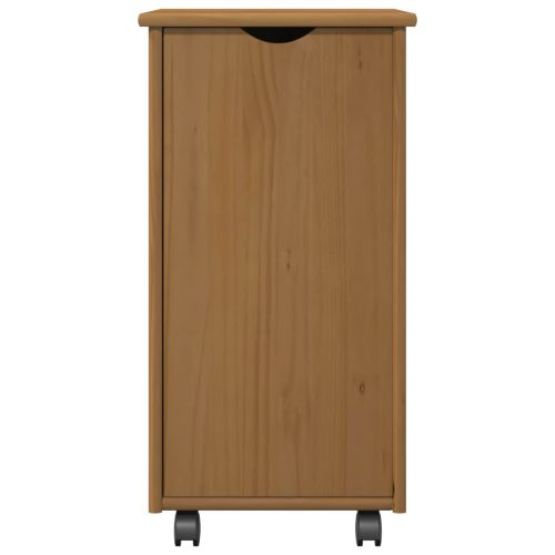 Плъзгащ кабинет Меден кафяв 34 x 39 x 65,5 cm Солиден бор