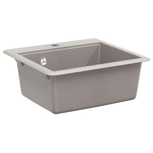 Мивка Сив 470 x 440 мм Гранит