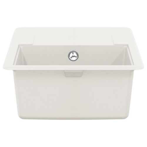 Мивка Бяло 670 x 460 мм 80% Кварц и 20% Смола