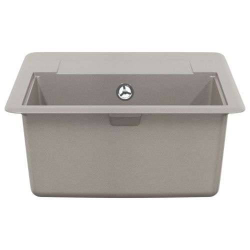 Мивка Сив 560 x 460 мм 80% Кварц и 20% Смола