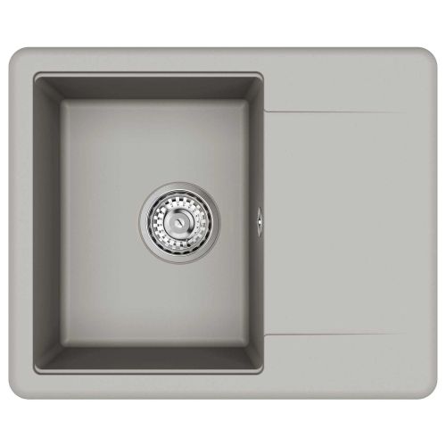 Мивка Сив 560 x 460 мм 80% Кварц и 20% Смола