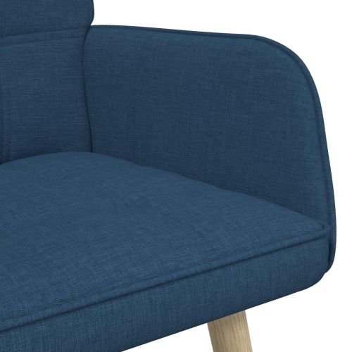 Диван с два места Синьо 115 x 61 x 87 см текстил