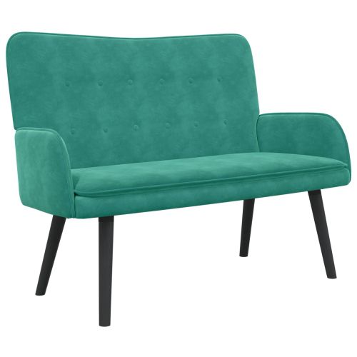 Диван с два места Тюркоаз 115 x 61 x 87 см Кадифе