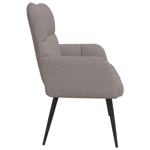 Диван с два места Таупе 115 x 61 x 87 см текстил